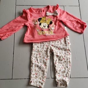 Baby Girl Minnie Mouse outfit